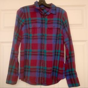 J. Crew women’s flannel shirt size 2